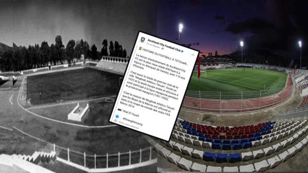 أوكلاند النيوزيلندي يشيد بملعب تداريبه في المغرب: نتدرب في أقدم ملعب بإفريقيا
